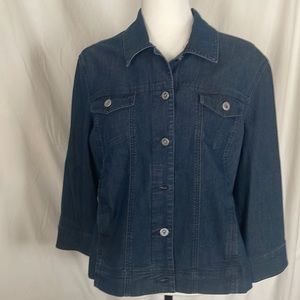 Nwot Tradition Jean jacket, size 14